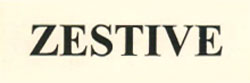 Zestive Device mark 2605403 Trademark
