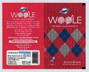 Champion Woole (label) Device mark 3380783 Trademark