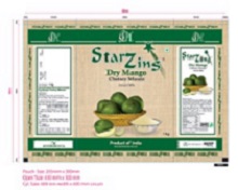 Starzins Dry Mango Chutney Masala Device mark 3388669 Trademark