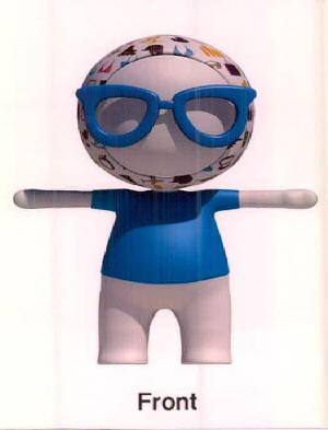 Device Of Human Caricature Device mark 2606259 Trademark