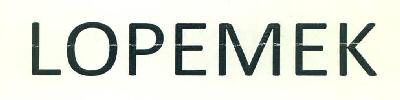 Lopemek Device mark 3317725 Trademark