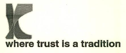 K Where Trust Is A Tradition Device mark 3318988 Trademark