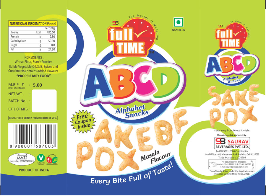 Full Time Abcd Device mark 3329390 Trademark