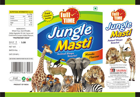 Full Time Jungle Masti Device mark 3329391 Trademark