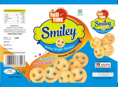 Full Time Smiley Device mark 3329392 Trademark