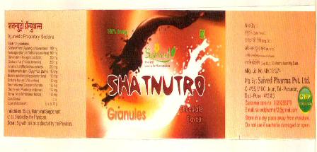 Shatnutro Device mark 3373393 Trademark