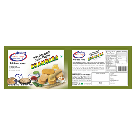 Maniarr's Fenugreek Spicy Khakhara Device mark 3404157 Trademark