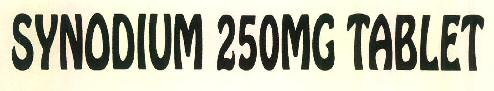 Synodium 250mg Tablet Device mark 3373310 Trademark