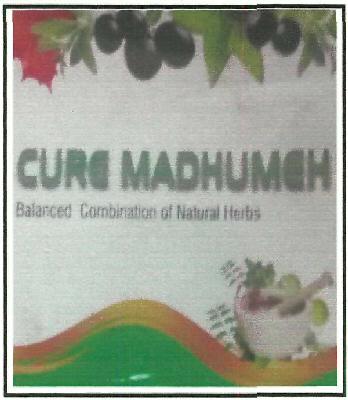 Cure Madhumeh Device mark 3404191 Trademark