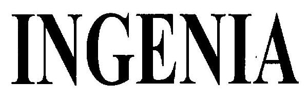 Ingenia (logo) Device mark 2248206 Trademark