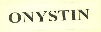 Onystin Device mark 3352665 Trademark