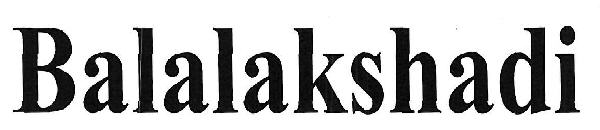 Balalakshadi Device mark 3388811 Trademark