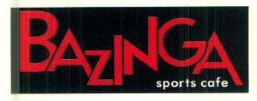 Bazinga Sports Cafe Device mark 3093342 Trademark