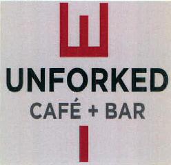 Unforked Cafe+bar Device mark 3093369 Trademark