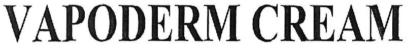 Vapoderm Cream Device mark 3333309 Trademark