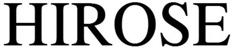 Hirose Device mark 3360564 Trademark