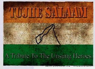 Tujhe Salaam (label) Device mark 3396683 Trademark