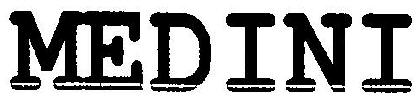 Medini Device mark 3396847 Trademark