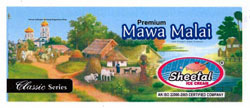 Premium Mawa Malai With Word Sheetal Device mark 3341329 Trademark