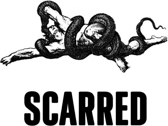 Scarred (with Device) Device mark 3412379 Trademark