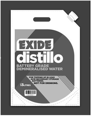 Exide Distillo Device mark 3443269 Trademark
