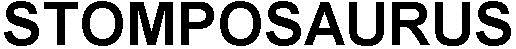 Stomposaurus Device mark 3124716 Trademark
