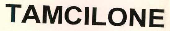 Tamcilone Device mark 2644231 Trademark