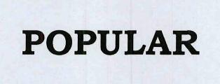 Popular Device mark 3450944 Trademark
