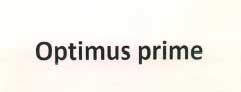 Optimus Prime Device mark 2644407 Trademark