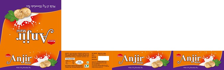 Kamco Anjir Malai (label) Device mark 3365853 Trademark