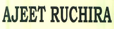Ajeet Ruchira Device mark 3365789 Trademark