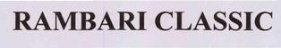 Rambari Classic Device mark 3380225 Trademark