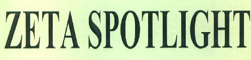 Zeta Spotlight Device mark 3474318 Trademark