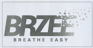 Brzee Breathe Easy (label) Device mark 3474505 Trademark