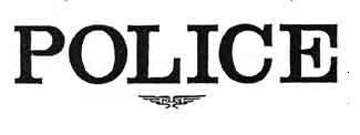 Police (with Device) Device mark 3414976 Trademark