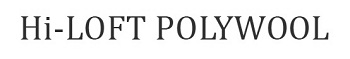 Hiloft Polywool Device mark 3155878 Trademark