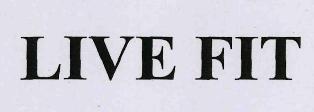 Live Fit Device mark 3422718 Trademark