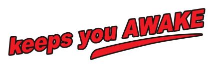 Keeps You Awake (label) Device mark 3403516 Trademark