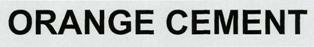Orange Cement Device mark 3459203 Trademark