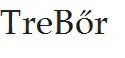 Trebor Device mark 3459067 Trademark