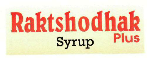 Raktshodhak Plus Syrup Device mark 3459249 Trademark