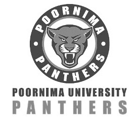 Poornima University Panthers With Logo Of Panther Device mark 3403739 Trademark