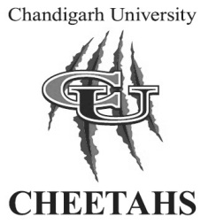 Chandigarh University Cheetahs With Logo Of Cu Device mark 3403748 Trademark
