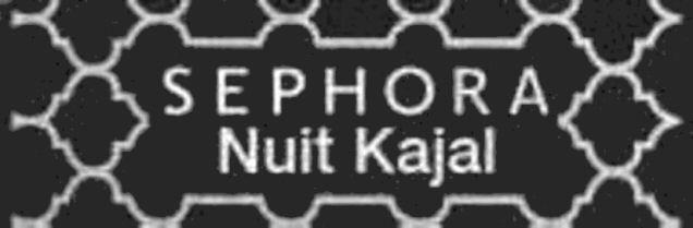 Sephora Nuit Kajal (with Device) Device mark 3403606 Trademark