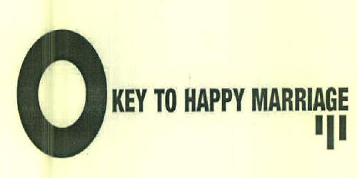 O Key To Happy Marriage Device mark 3396985 Trademark
