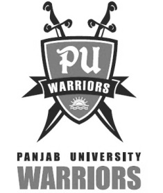 Panjab University Warriors With Logo Of Pu & Shield And Sword Device mark 3403755 Trademark