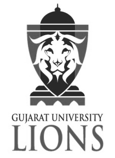 Gujarat University Lions With Logo Of Shield Device mark 3403767 Trademark