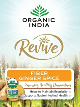 Organic India Revive Fiber Ginger Spice Device mark 3482182 Trademark