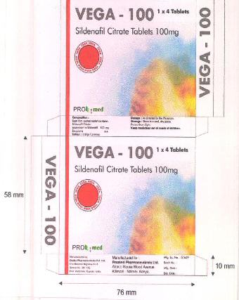 Vega-100 Device mark 3438480 Trademark