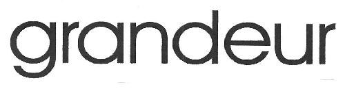 Grandeur Device mark 3411427 Trademark